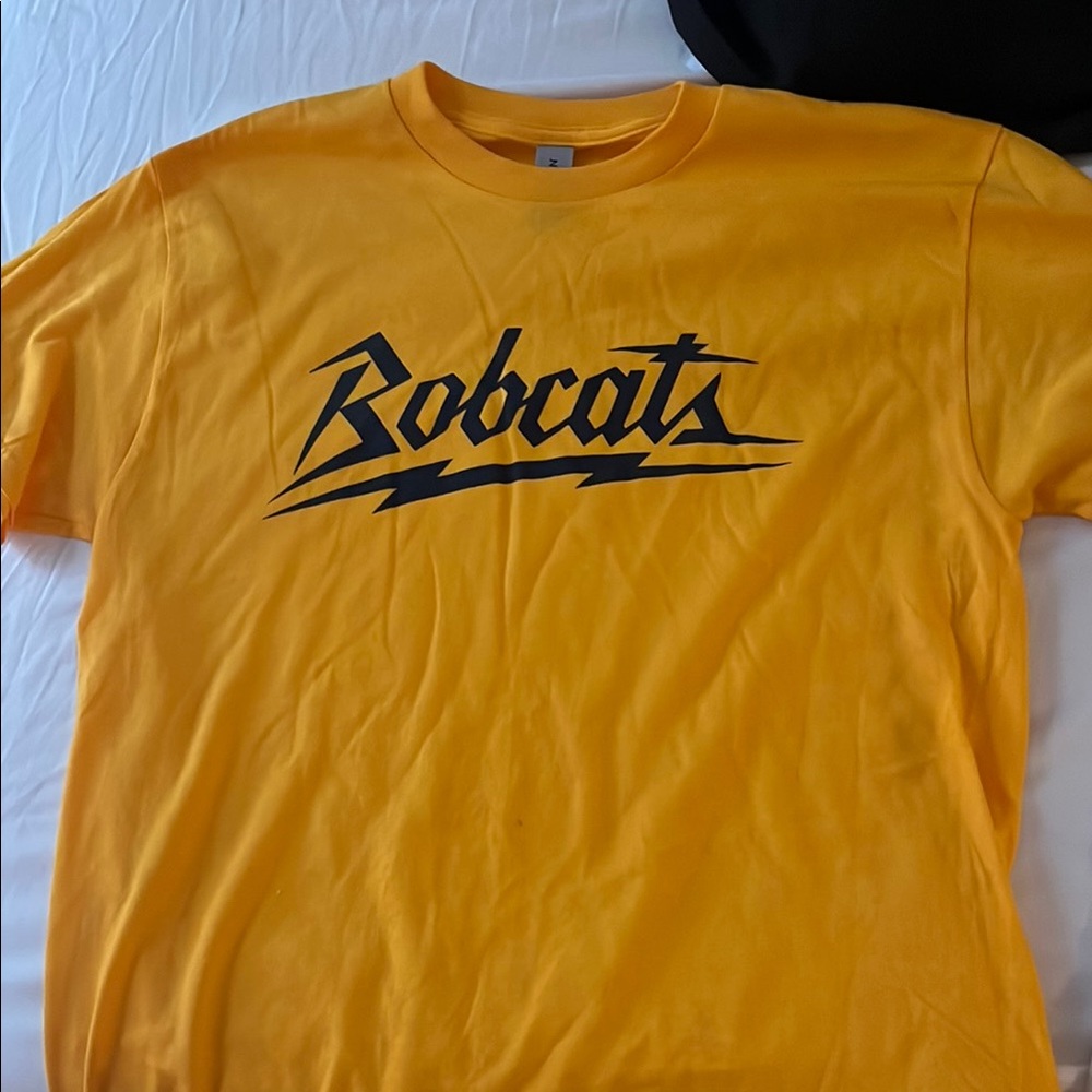 Montana state Bobcats Yellow Graphic T-Shirt